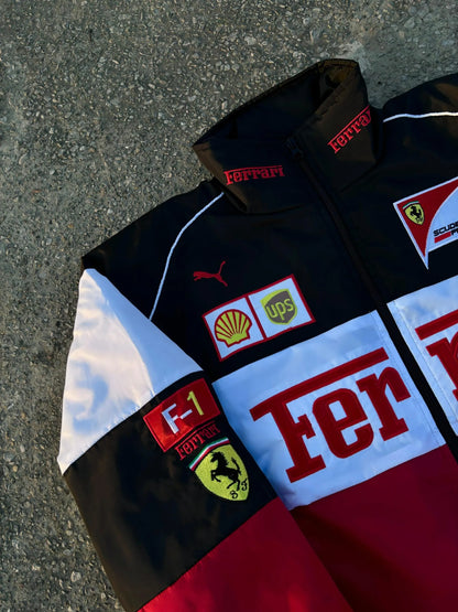 Ferrari F1 White Jacket