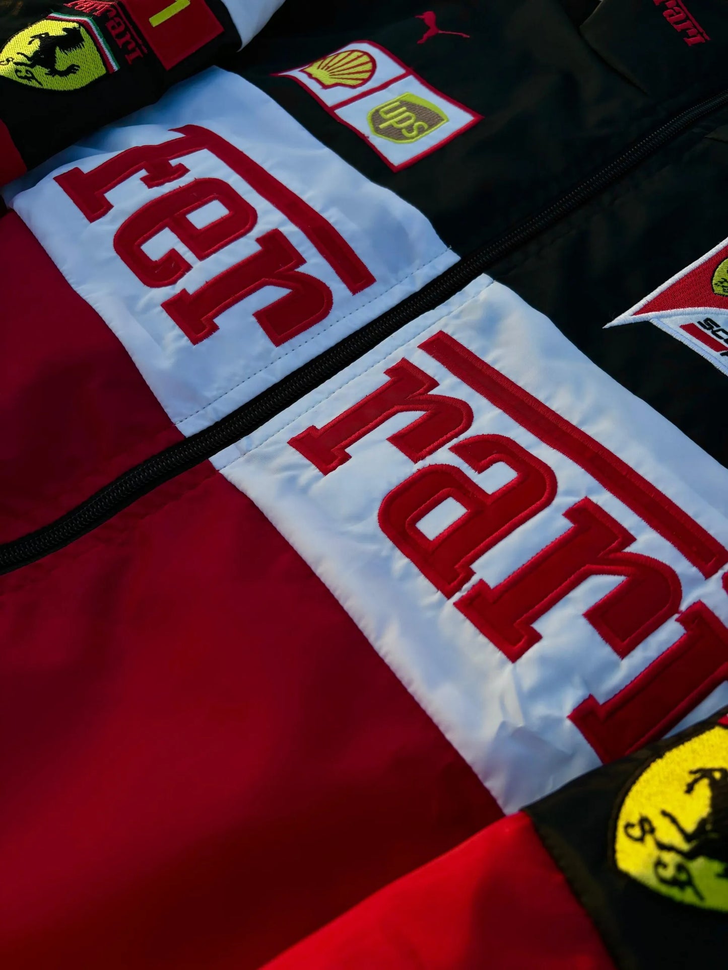 Ferrari F1 White Jacket