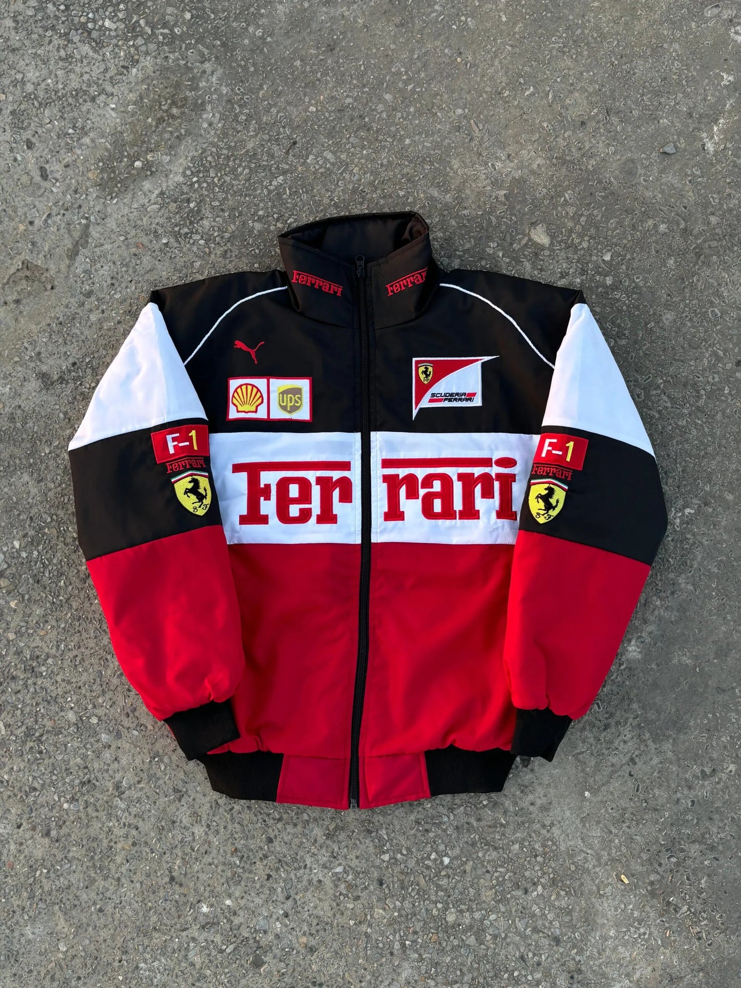 Ferrari F1 White Jacket