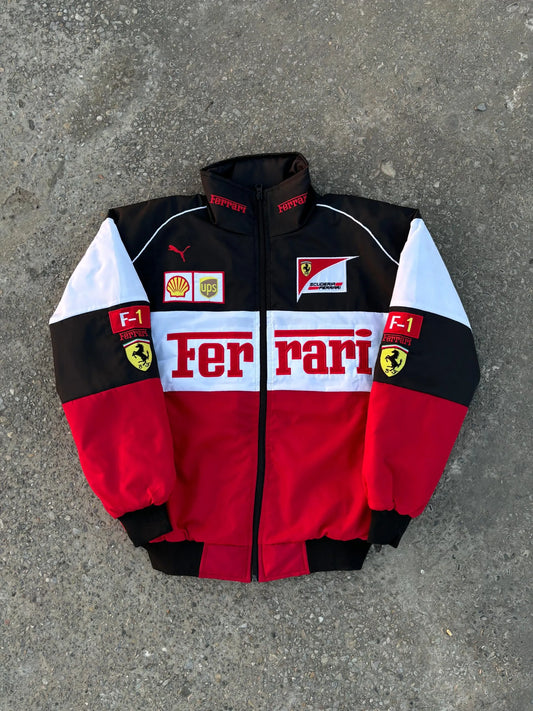 Ferrari F1 White Jacket